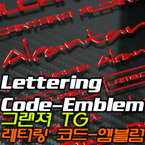 [EXOS] 그랜져TG 레터링 코드-엠블럼