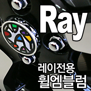 [EXOS] 레이 휠캡 엠블렘 (레이전용)